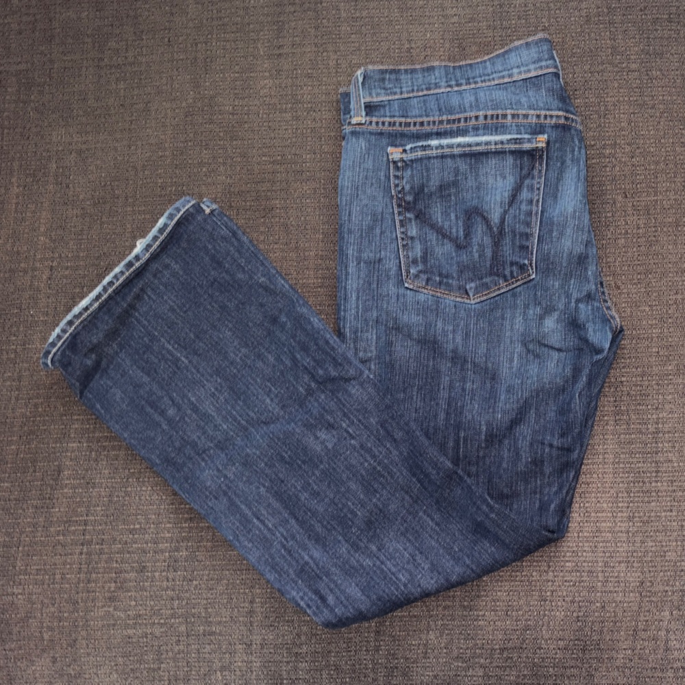 Citizens Of Humanity Indigo Boot Cut Jeans